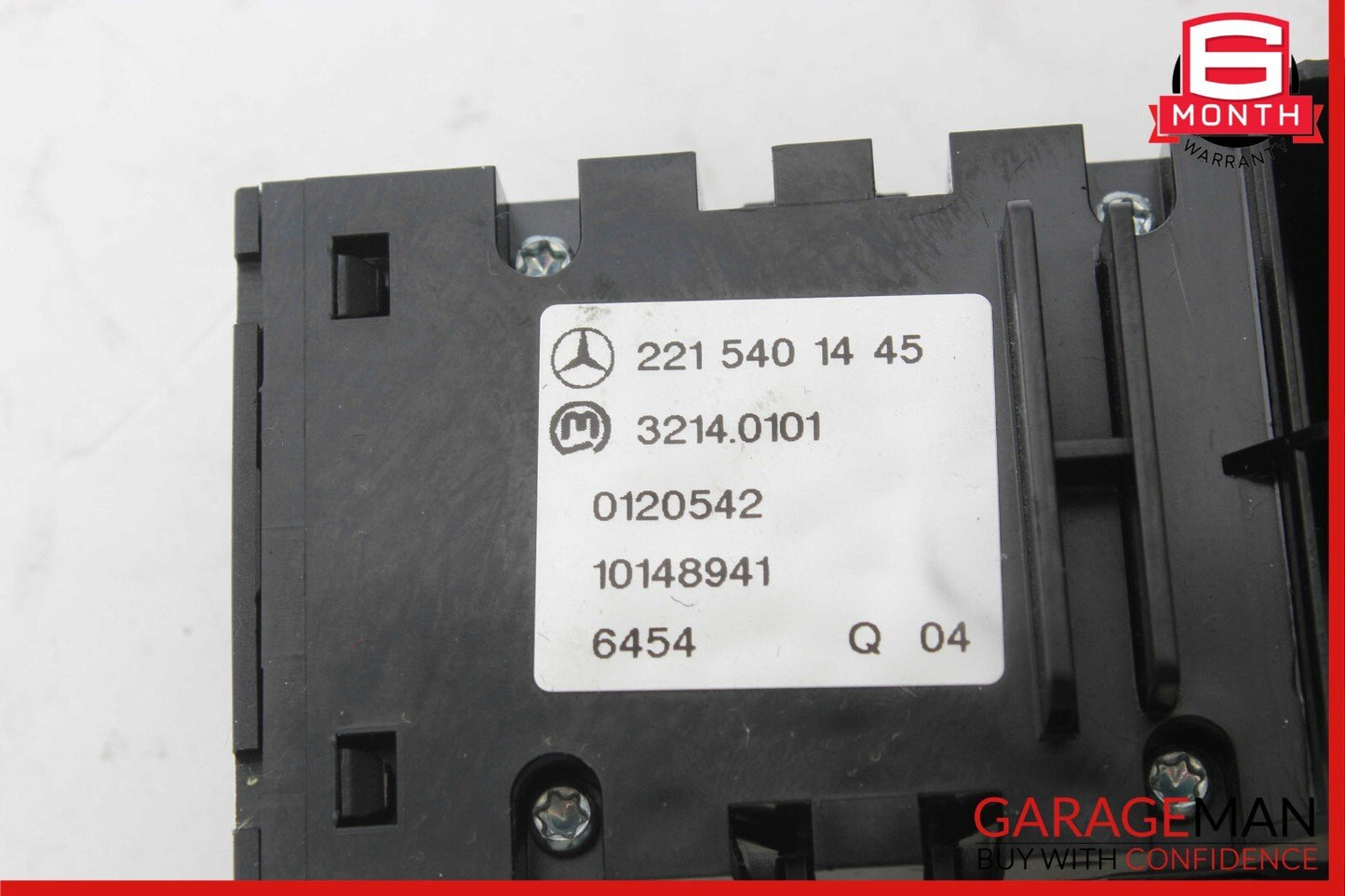 07-13 Mercedes W221 S550 CL550 Electronic Parking Button Switch 2215401445 OEM