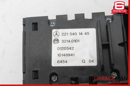 07-13 Mercedes W221 S550 CL550 Electronic Parking Button Switch 2215401445 OEM