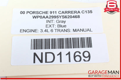 99-01 Porsche Carrera 911 996 Rear Left or Rear Right Side Axle CV Shaft OEM