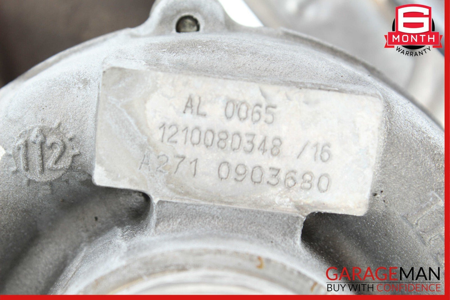12-15 Mercedes SLK250 C250 1.8L M271 Turbocharger Turbo Manifold Assembly