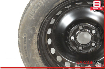 08-14 Mercedes W204 C250 C300 Emergency Spare Tire Donut Wheel Rim 125 90 16"