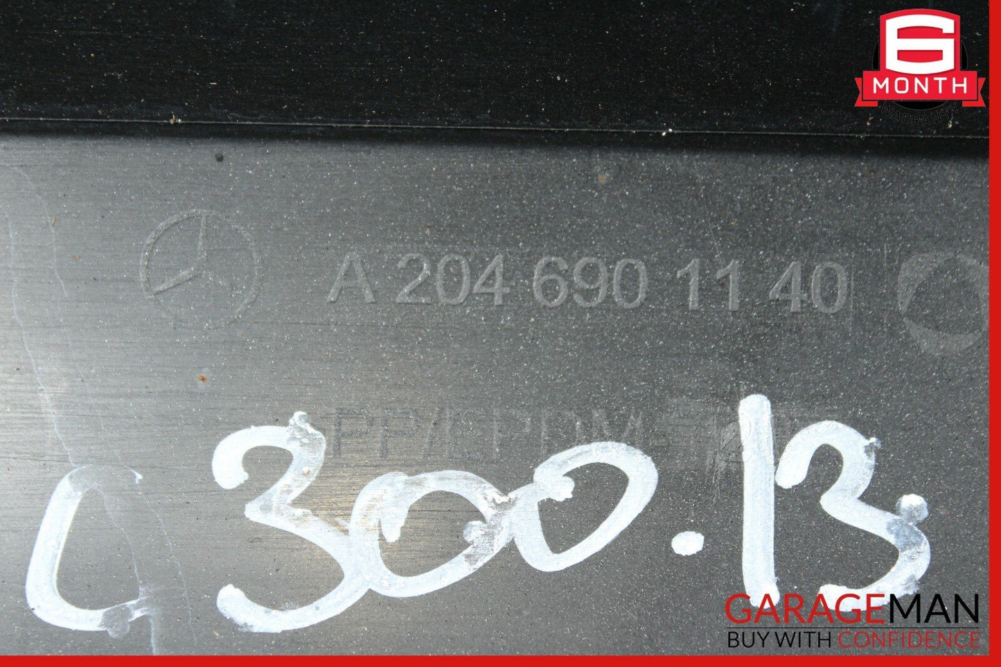 08-14 Mercedes W204 C300 Sedan Left Side Skirt Rocker Moulding Cover Panel OEM