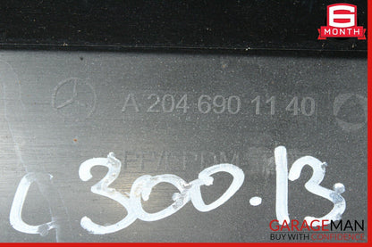 08-14 Mercedes W204 C300 Sedan Left Side Skirt Rocker Moulding Cover Panel OEM