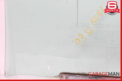 90-02 Mercedes R129 SL500 Front Left Side Door Window Auto Glass Clear OEM