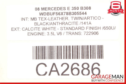 03-09 Mercedes W211 E350 E550 Door Lock Latch Actuator Rear Right Passenger OEM