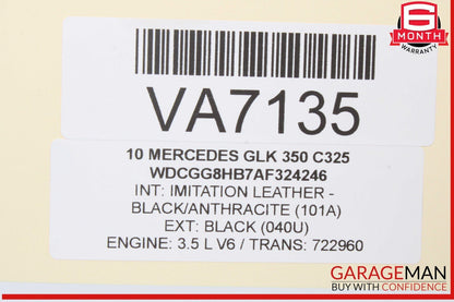 08-16 Mercedes X204 GLK350 Front Right Side Door Window Regulator Motor OEM