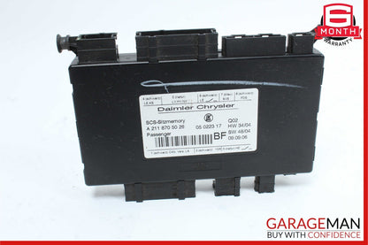 03-12 Mercedes X164 GL450 4MATIC Under Seat Control Module Front Right Side OEM