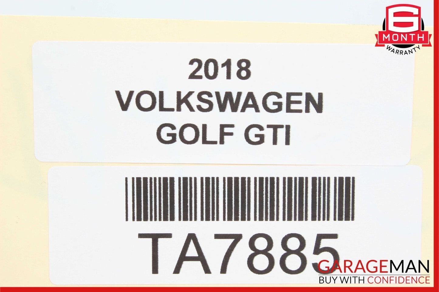 15-19 Volkswagen Golf GTI Gauge Cluster Speedometer Cover Bezel ZSB5GM857189 OEM