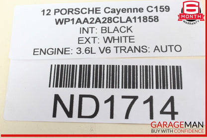 03-18 Porsche Cayenne 958 Rear Left or Right Side Upper Rearward Control Arm OEM