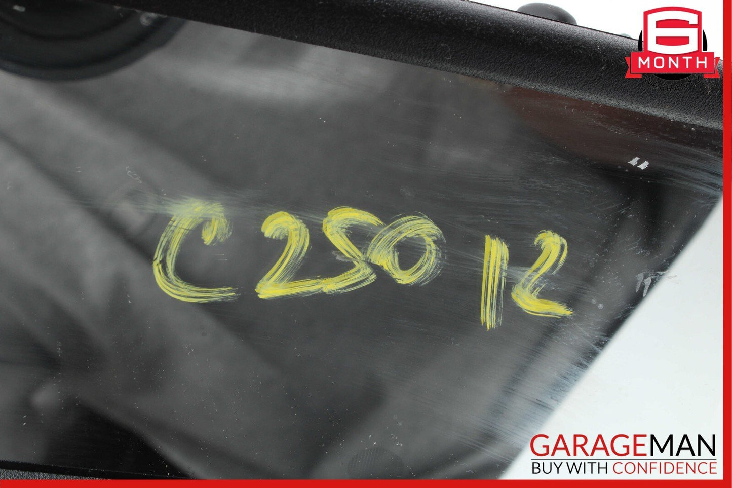 08-12 Mercedes C250 C300 GLK350 E350 Interior Top Upper Rear View Mirror Black