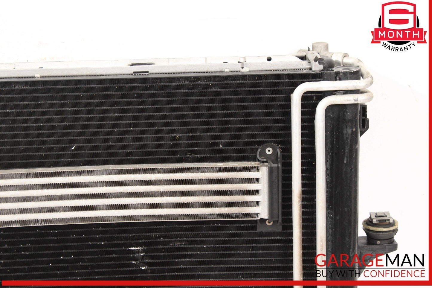 03-10 Porsche Cayenne 955 957 Engine Coolant Radiator w/ Oil Cooler Assembly OEM