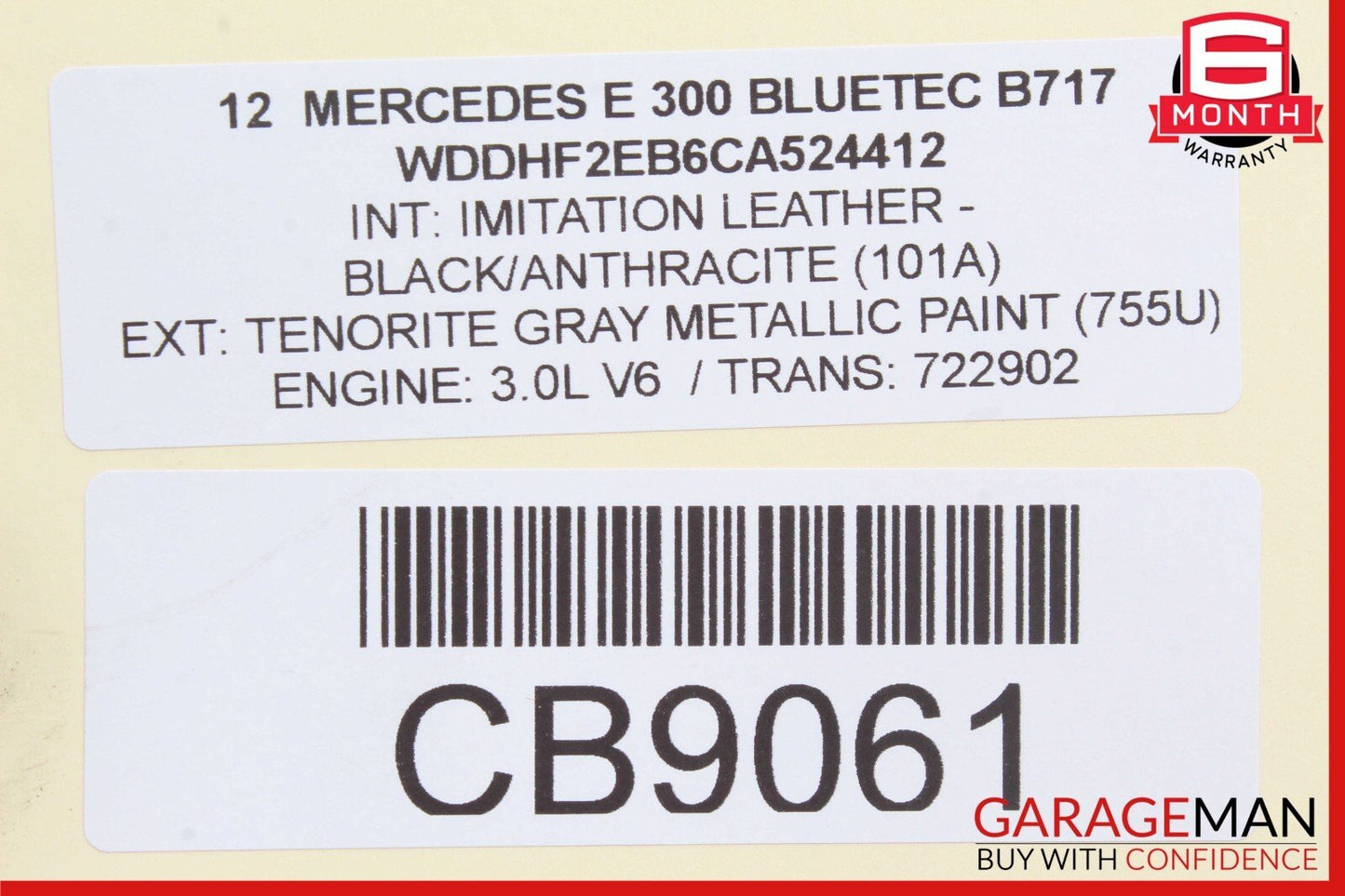 10-16 Mercedes W212 E350 E550 E400 Front Right Side Top Upper Control Arm RWD