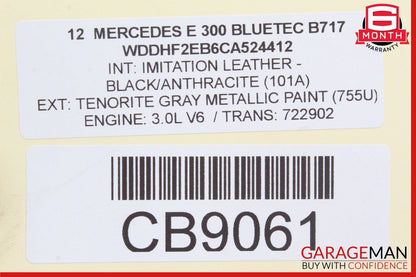 10-16 Mercedes W212 E350 E550 E400 Front Right Side Top Upper Control Arm RWD