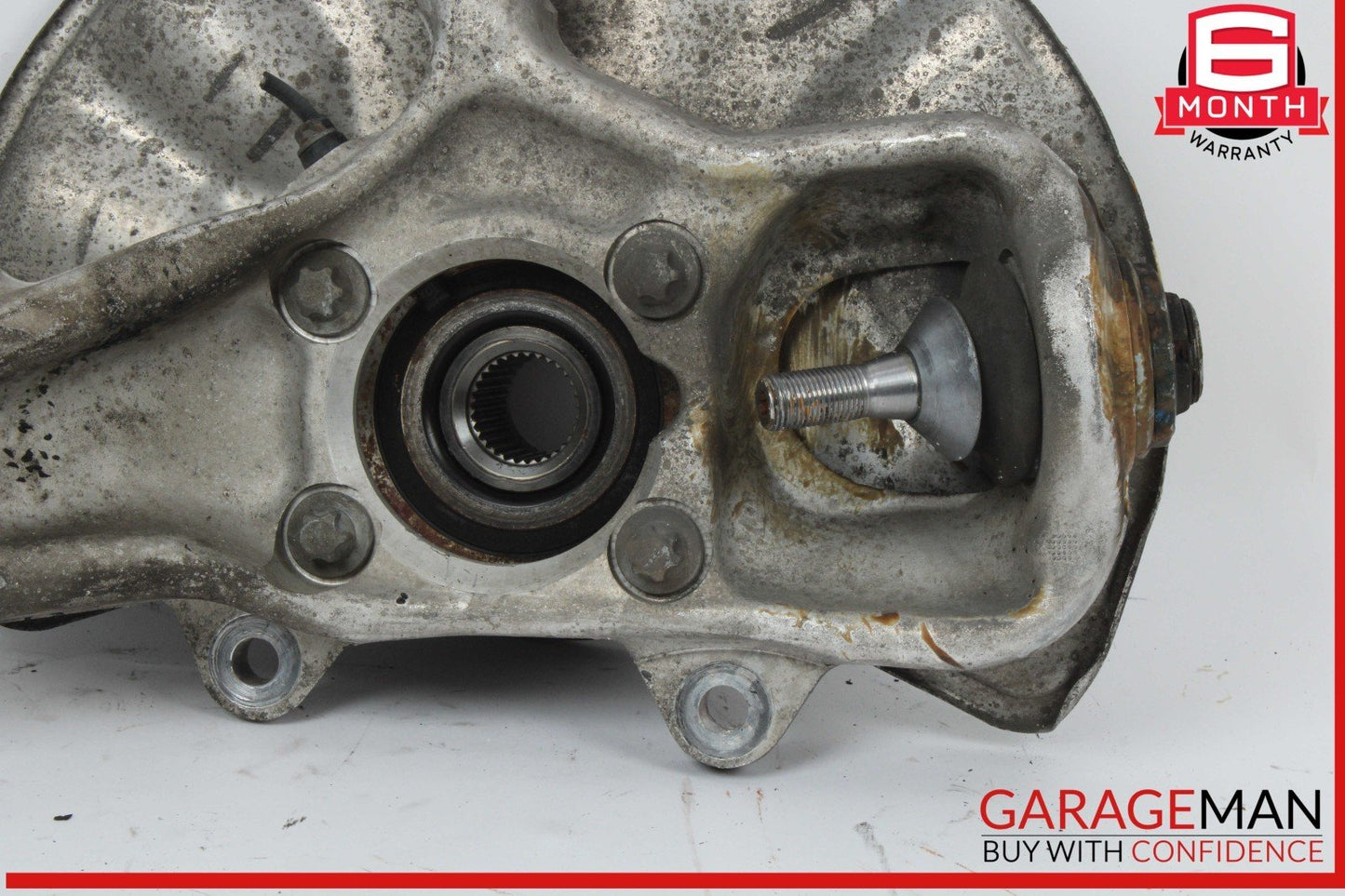 12-19 Mercedes X166 GL450 Front Left Driver Side Spindle Knuckle Wheel Hub OEM