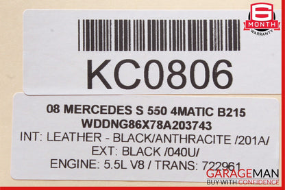 07-13 Mercedes W221 S550 4MATIC Voice Language Communication Control Module OEM