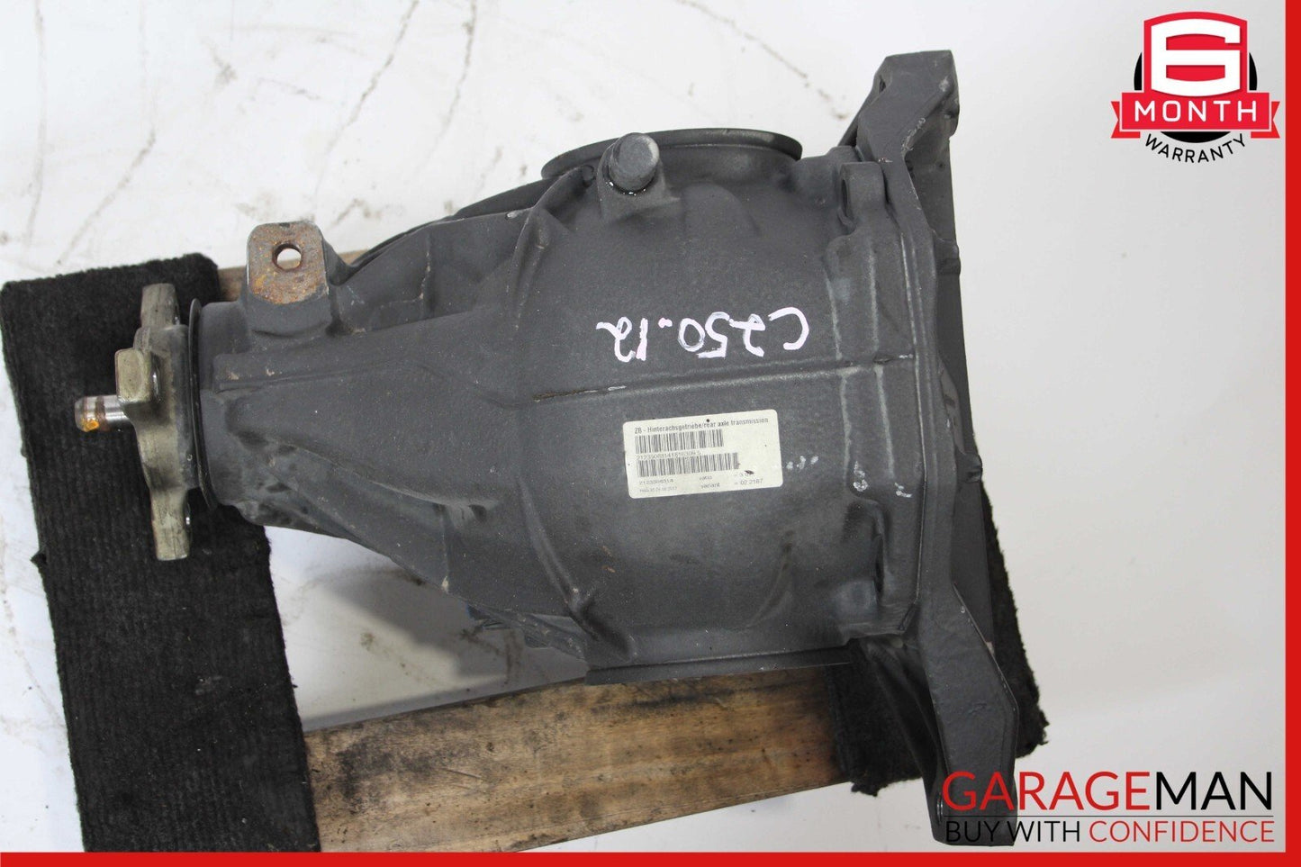 12-14 Mercedes W204 C250 1.8L Rear Differential Diff Axle Carrier RWD