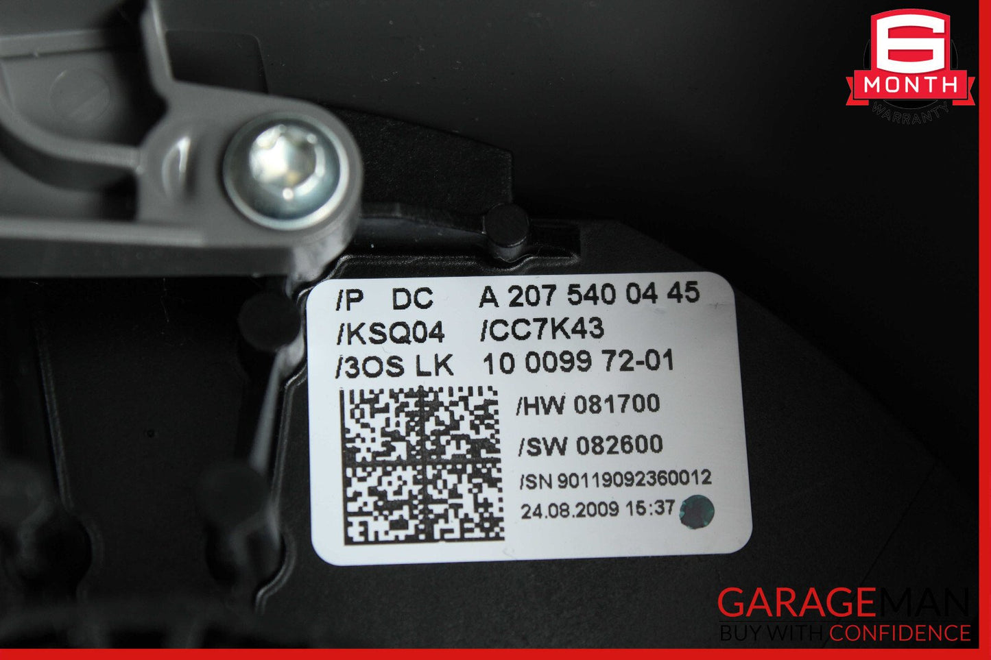 10-14 Mercedes W207 E350 Steering Column Combination Switch Gray OEM