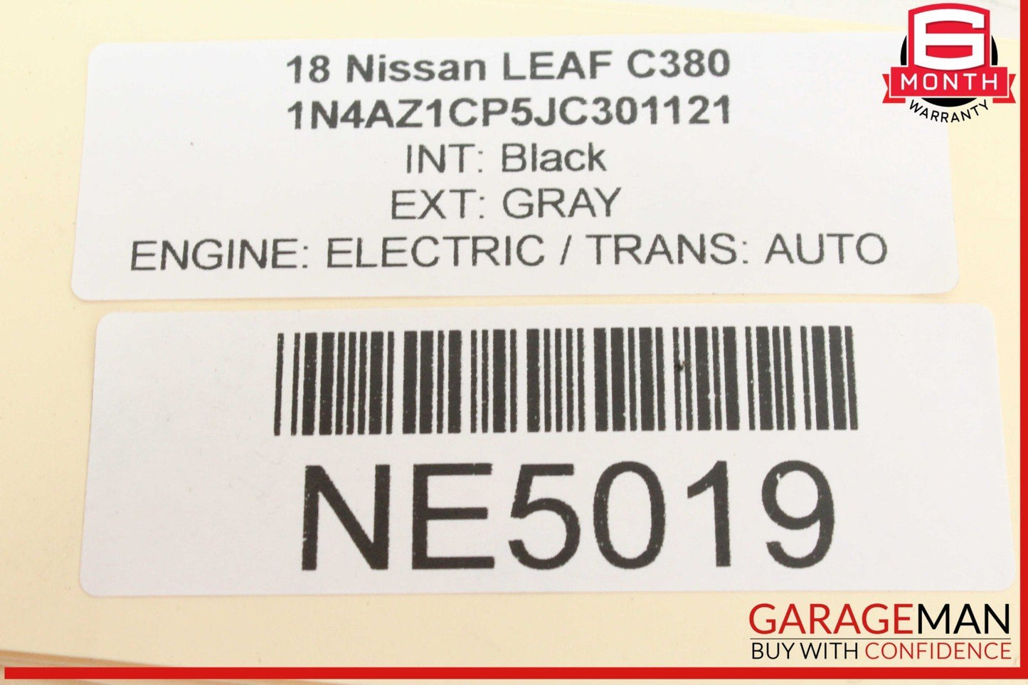 18-24 Nissan Leaf Gas Accelerator Throttle Pedal 180023RA0A OEM