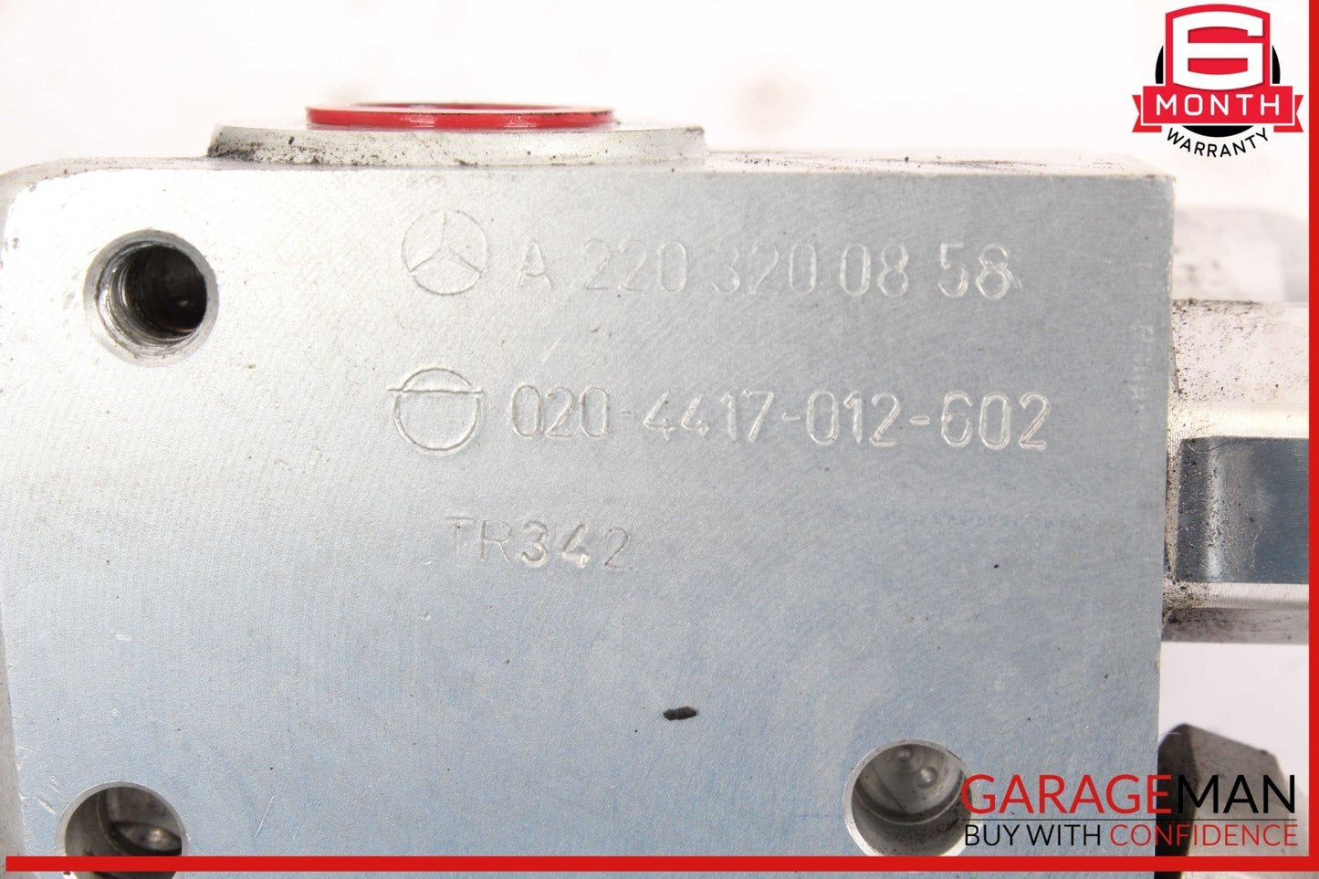 00-08 Mercedes R230 SL500 ABC Pressure Relief Valve Hydraulic Suspension OEM