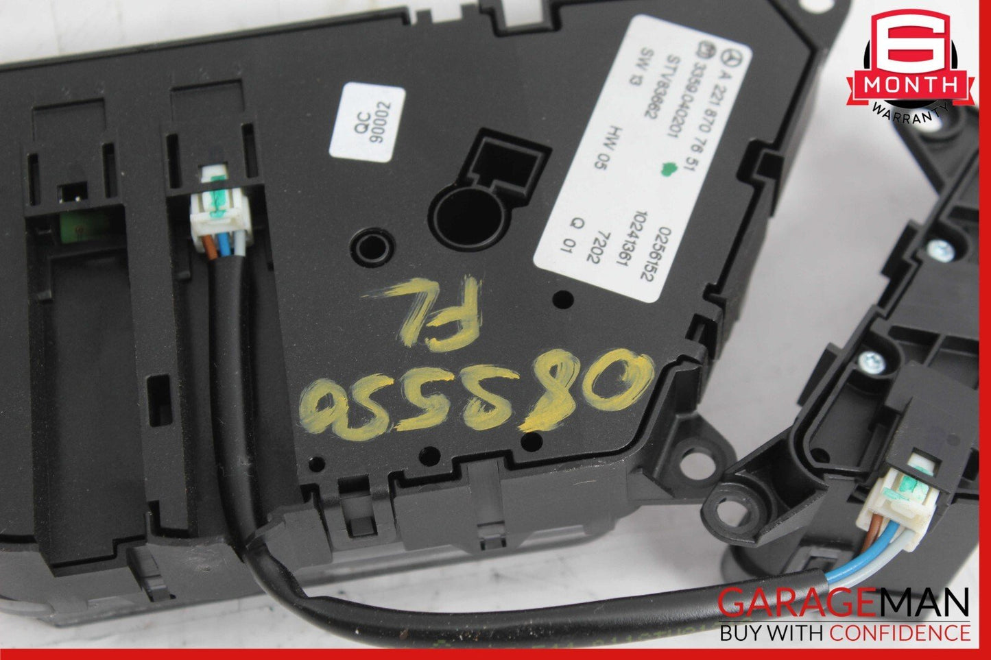 07-14 Mercedes W221 S550 CL600 Front Left Driver Seat Control Memory Switch Set