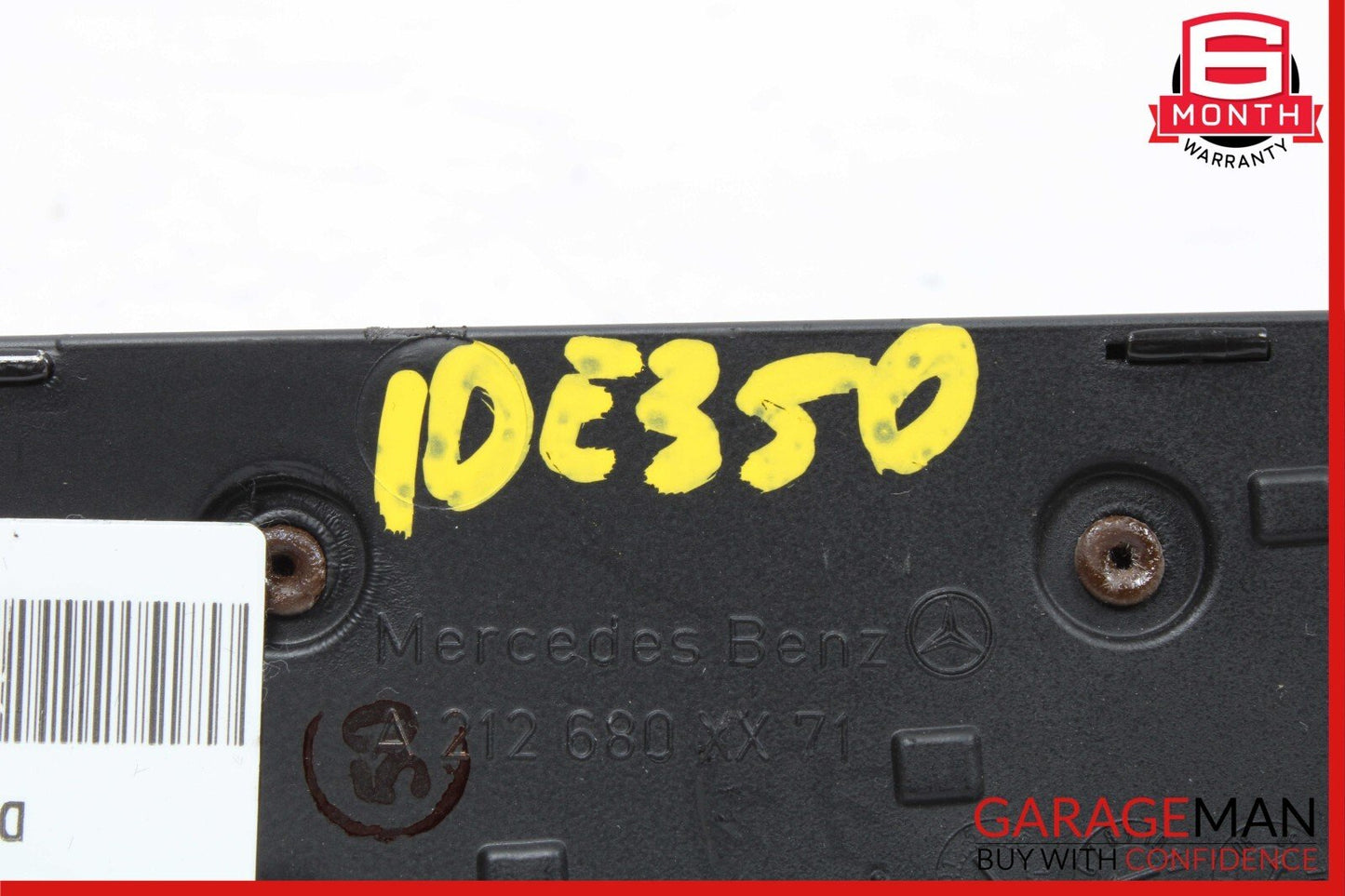 10-13 Mercedes W212 E350 E500 Dashboard Dash AC A/C Air Vent CenterÂ Trim Wood