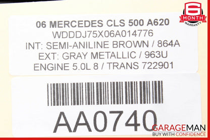 06-11 Mercedes W219 CLS500 Front Right Side Door Computer Control Module OEM
