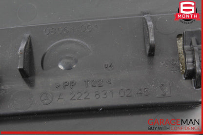14-17 Mercedes W222 S550 Front Center Dash Dashboard AC A/C Air Vent 2228310245
