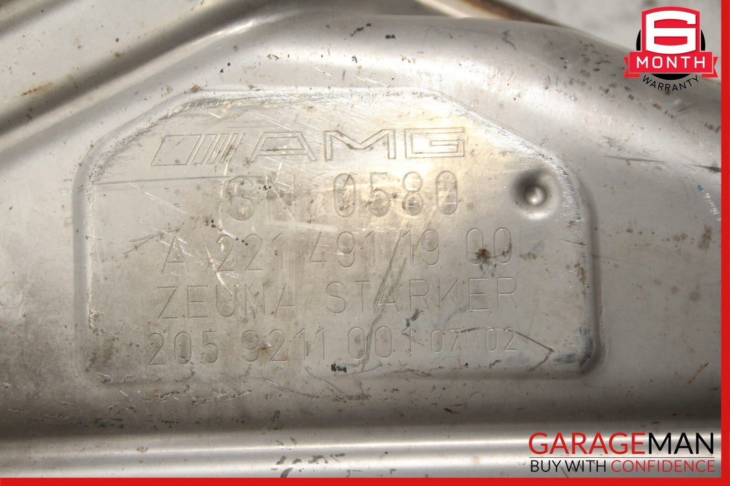 07-09 Mercedes W221 S550 AMG Sport Rear Left Driver Side Exhaust Muffler Tip OEM