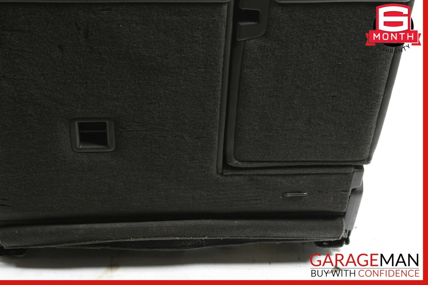11-17 Porsche Cayenne 958 Rear Left Side Complete Seat Cushion Assembly Black