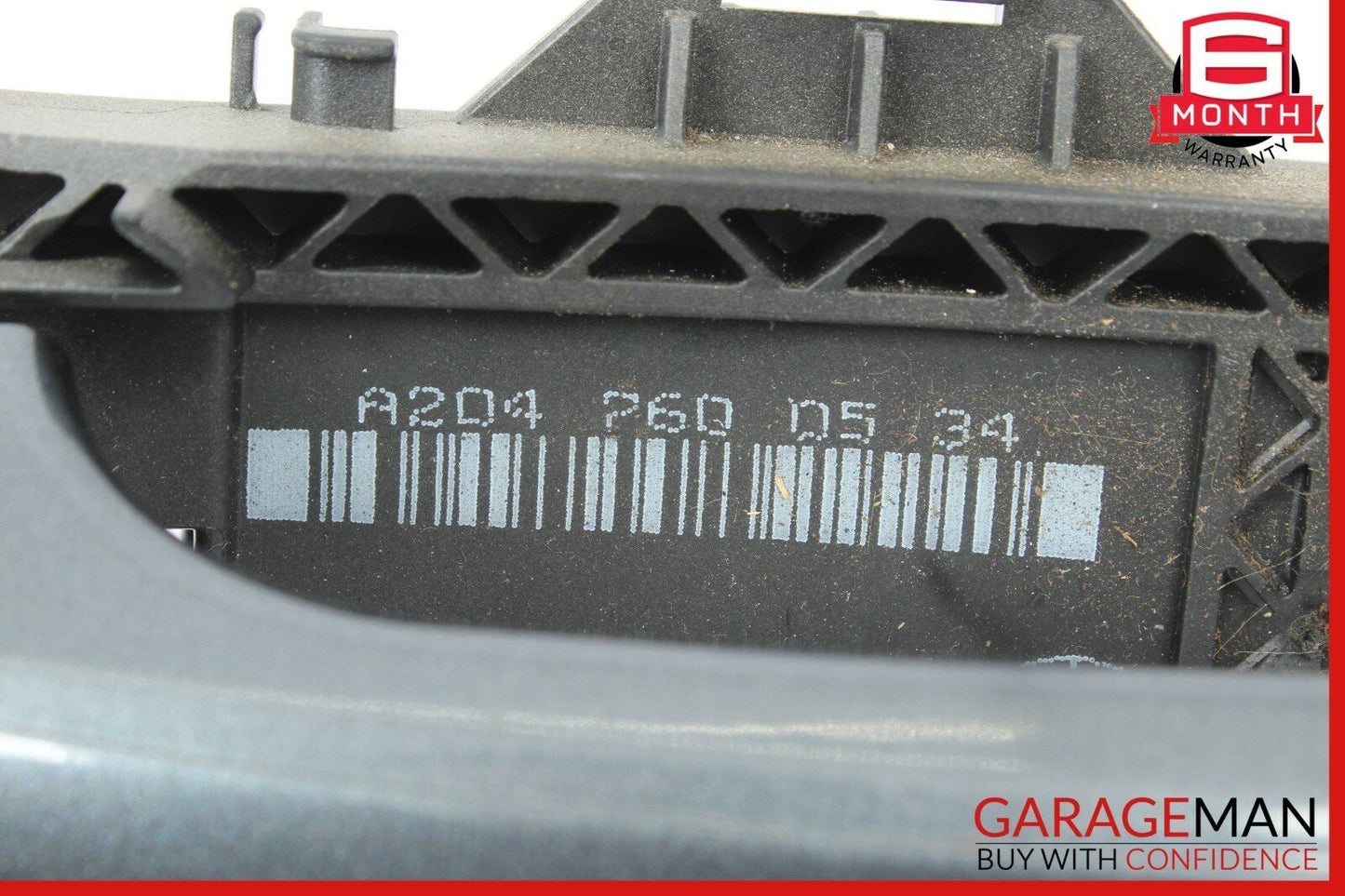 08-11 Mercedes W204 C250 C300 Front Left Driver Side Exterior Door Handle Gray
