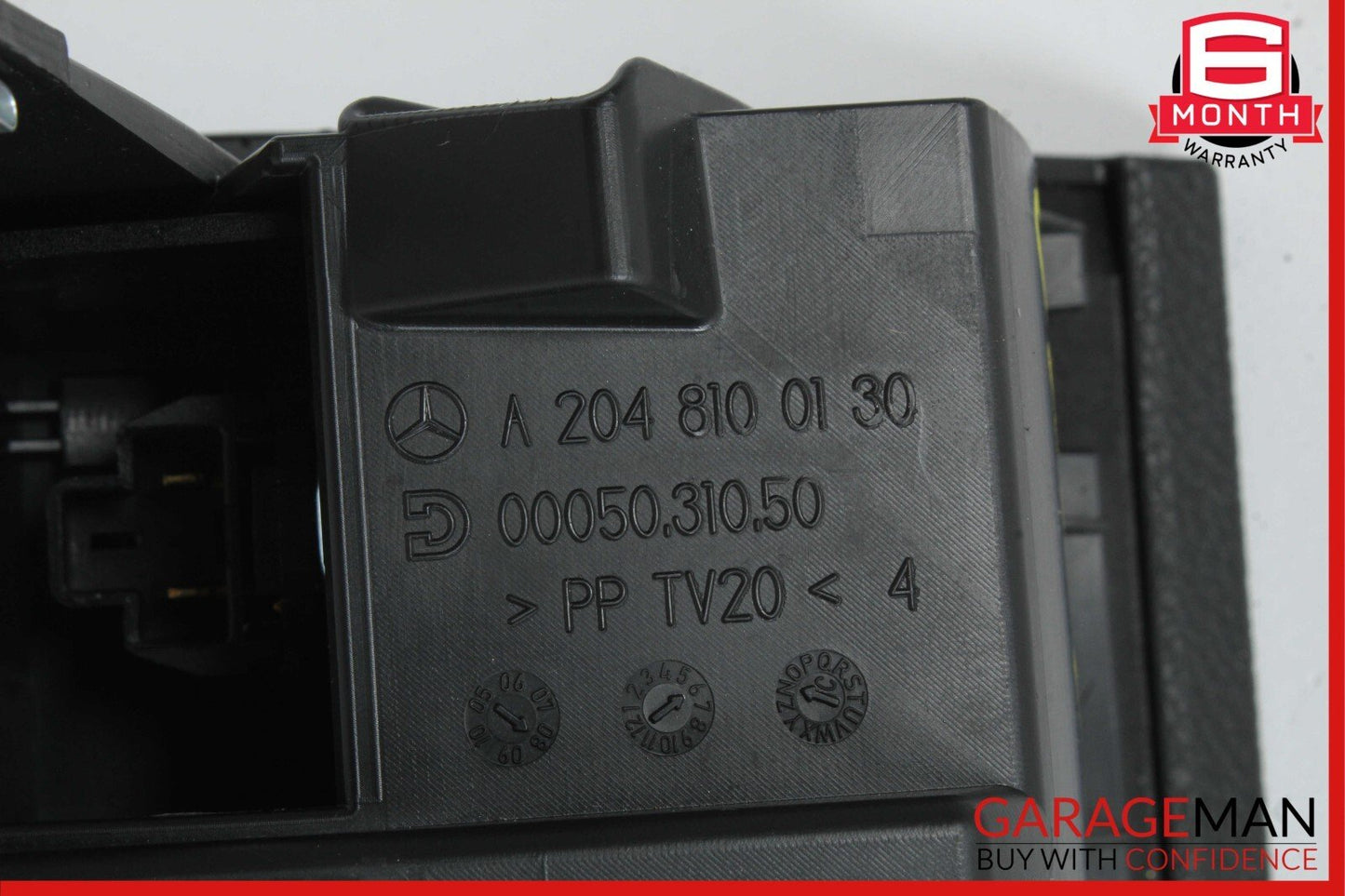 08-14 Mercedes W204 C300 4MATIC Rear Center Console Ashtray Storage Compartment