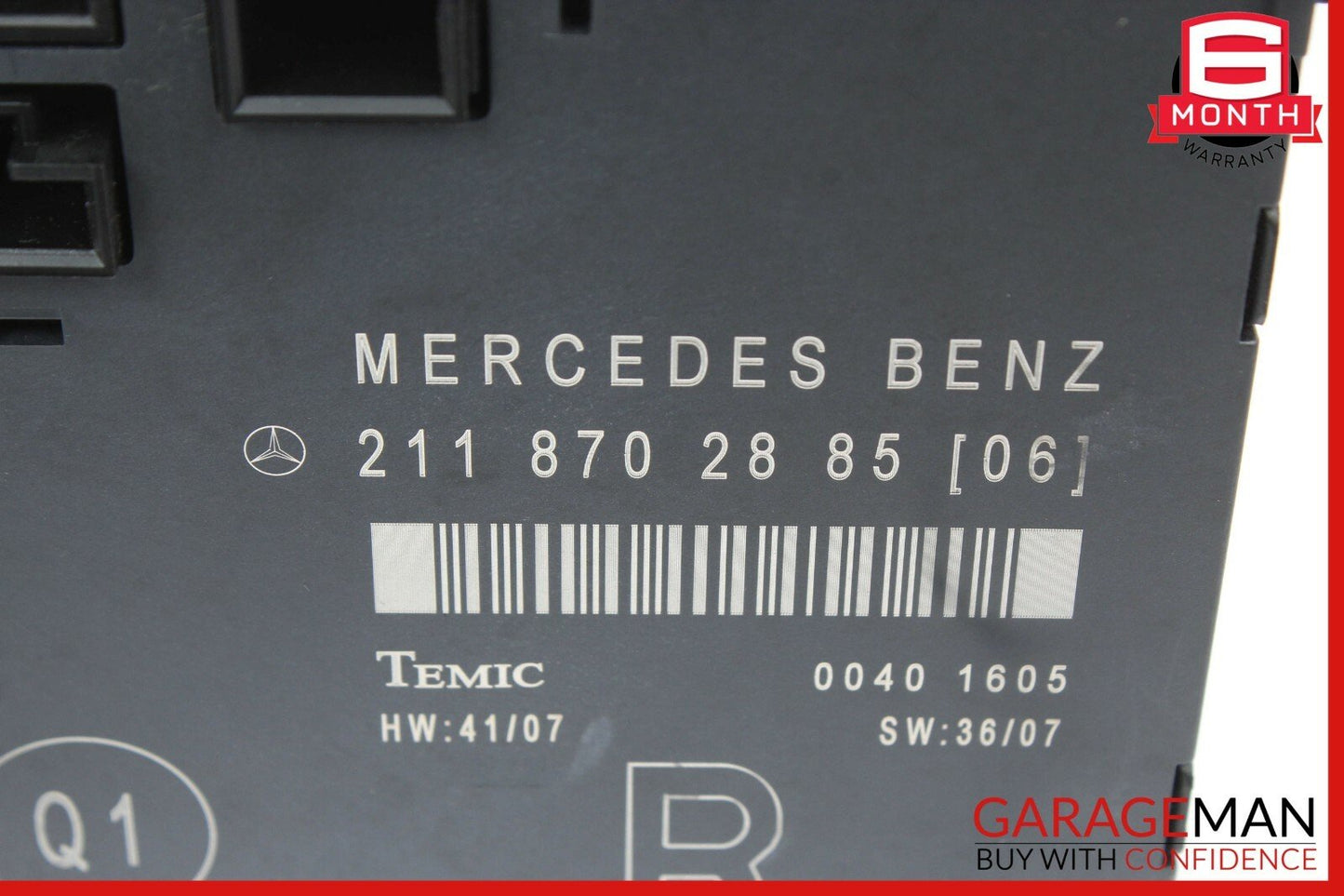 03-09 Mercedes W211 E350 E500 E550 Front Right Passenger Door Control Module OEM