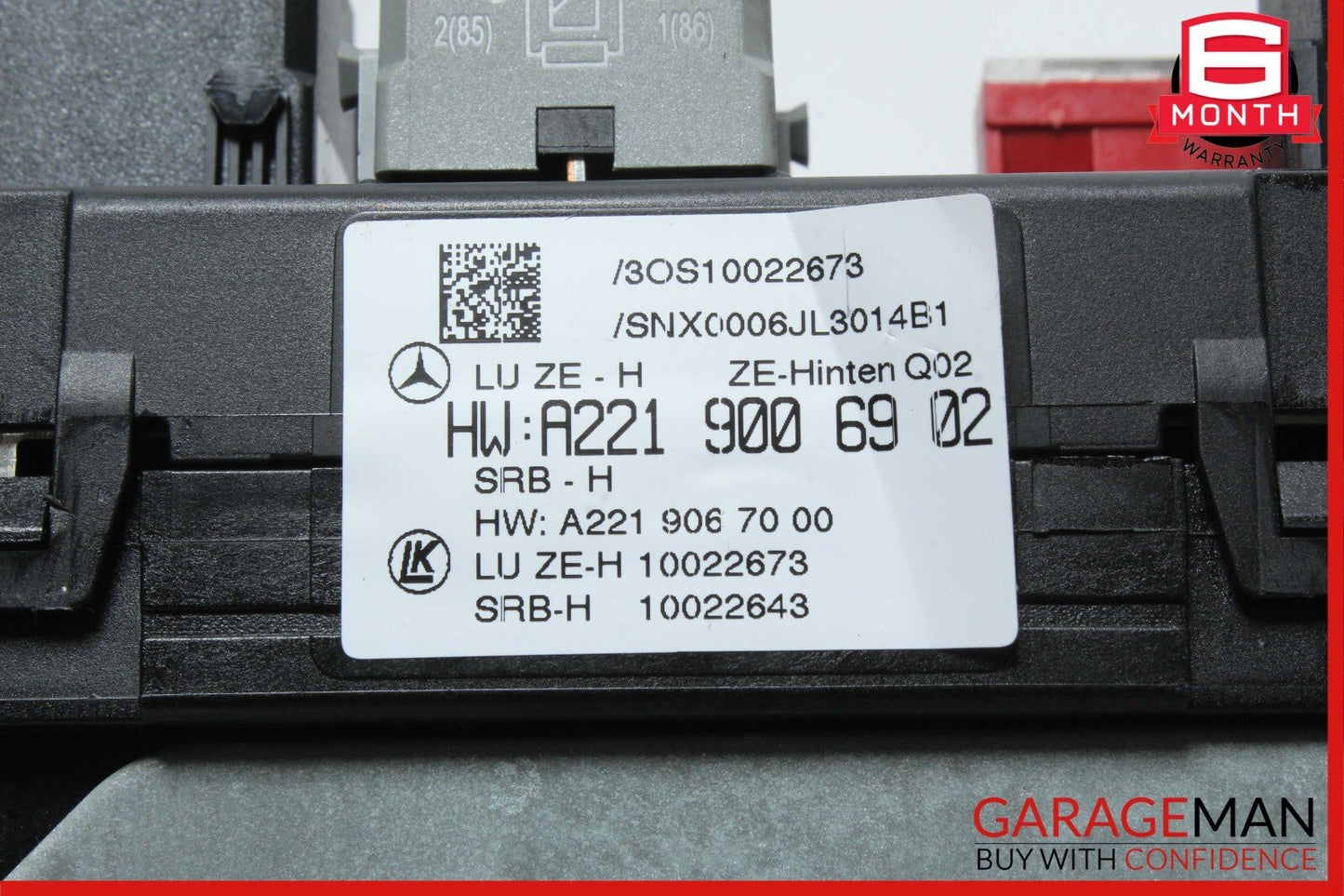 10-13 Mercedes W221 S350 S550 S65 Rear Sam Fuse Box Relay Control Module OEM