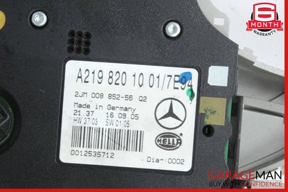 06-09 Mercedes W219 CLS500 CLS550 CLS63 AMG Dome Light Lamp Gray 2198201001 OEM