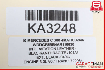 08-18 Mercedes W204 C300 CLS550 Rear Right Side Door Control Module OEM