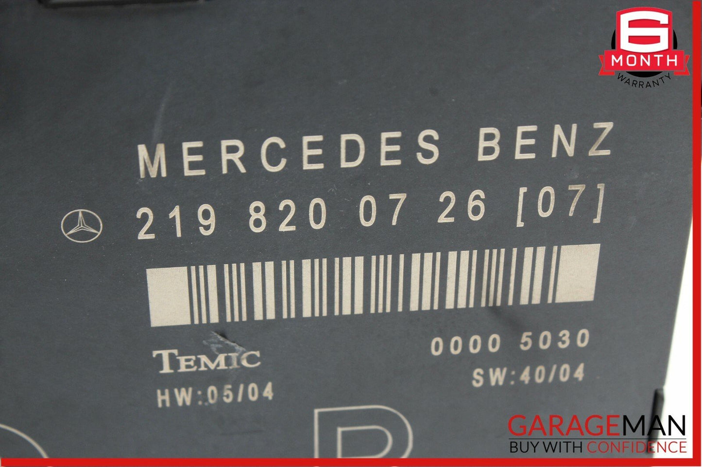 06-11 Mercedes W219 CLS500 Door Control Module Front Right Passenger Side