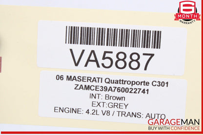 03-08 Maserati Quattroporte Temperature A/C Climate Control Module Unit OEM