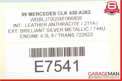 98-03 Mercedes W208 CLK320 CLK430 Front Right Side Door Audio Sound Speaker OEM