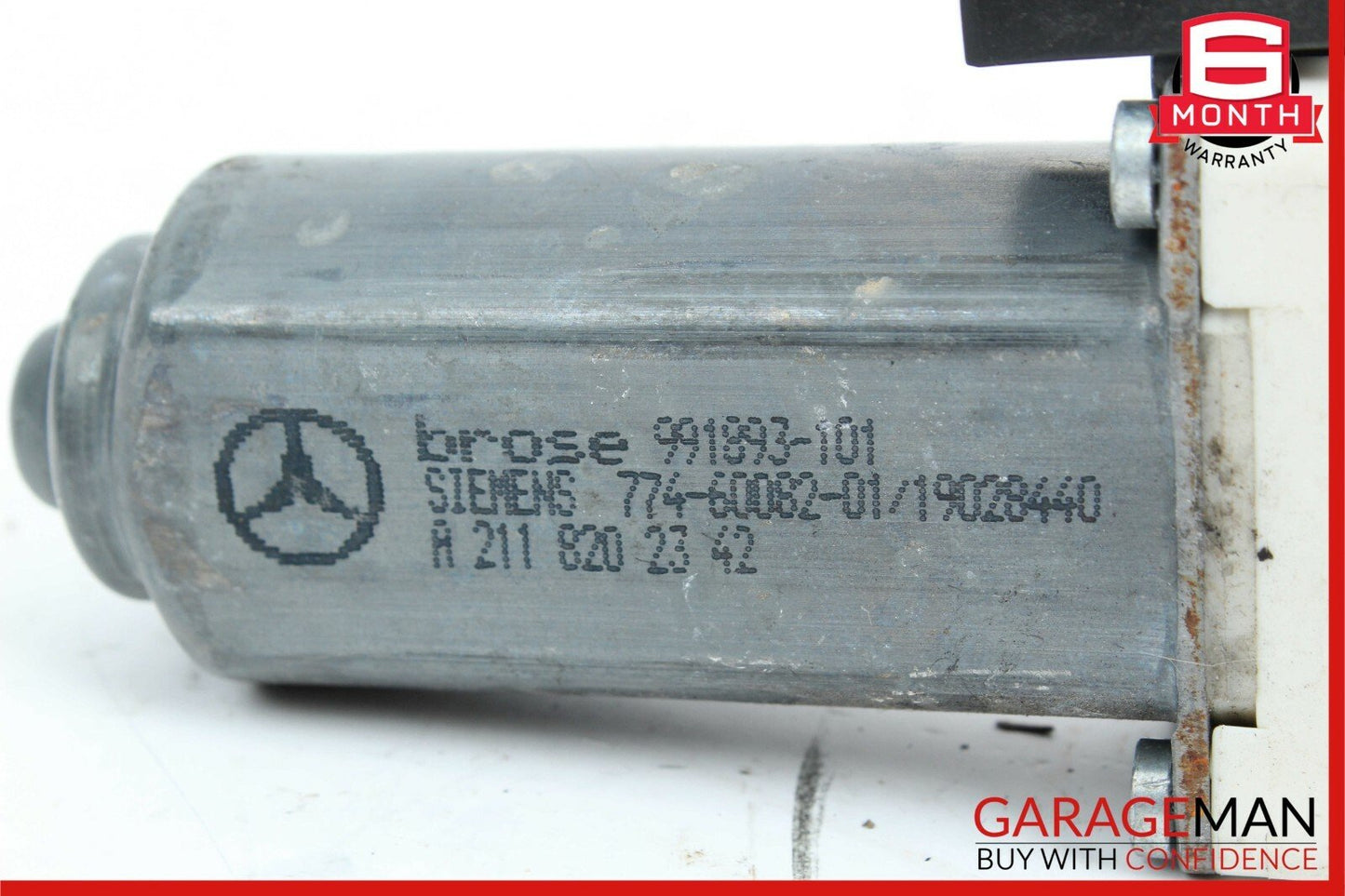 03-09 Mercedes W211 E350 E550 Rear Left Driver Side Window Regulator Motor OEM