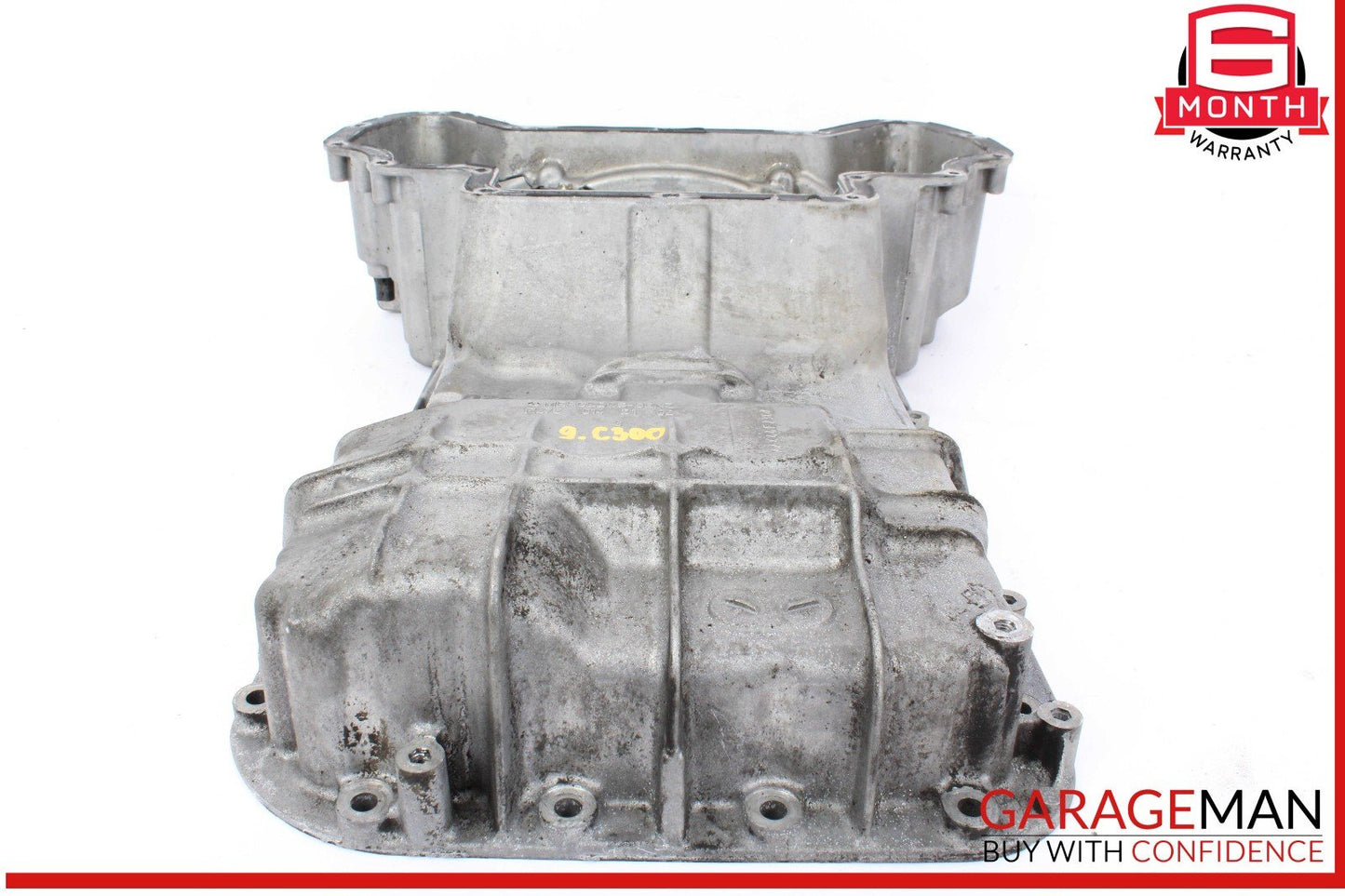 05-11 Mercedes W204 C300 Engine Upper Oil Sump Baffle Pan 2720142102 OEM