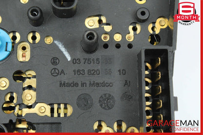 98-01 Mercedes W163 ML320 ML430 Power Window Master Control Switch 1638206610
