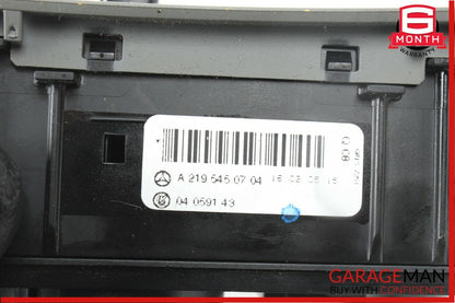 06-11 Mercedes W219 CLS500 CLS55 AMG Headlight Control Switch OEM