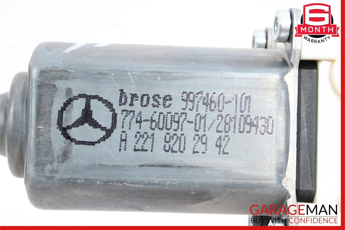 07-13 Mercedes W221 S550 S600 S63 AMG Rear Left Door Window Regulator Motor Unit