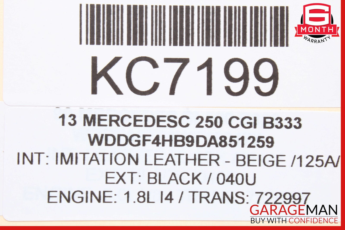 08-18 Mercedes W204 C250 SLK250 E400 Front Left Side Door Control Module OEM