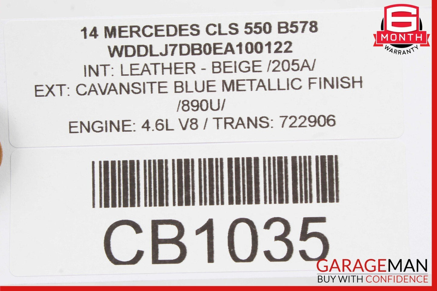 08-17 Mercedes W212 E350 CLS500 CLS550 Rear Right or Left Side Lower Control Arm