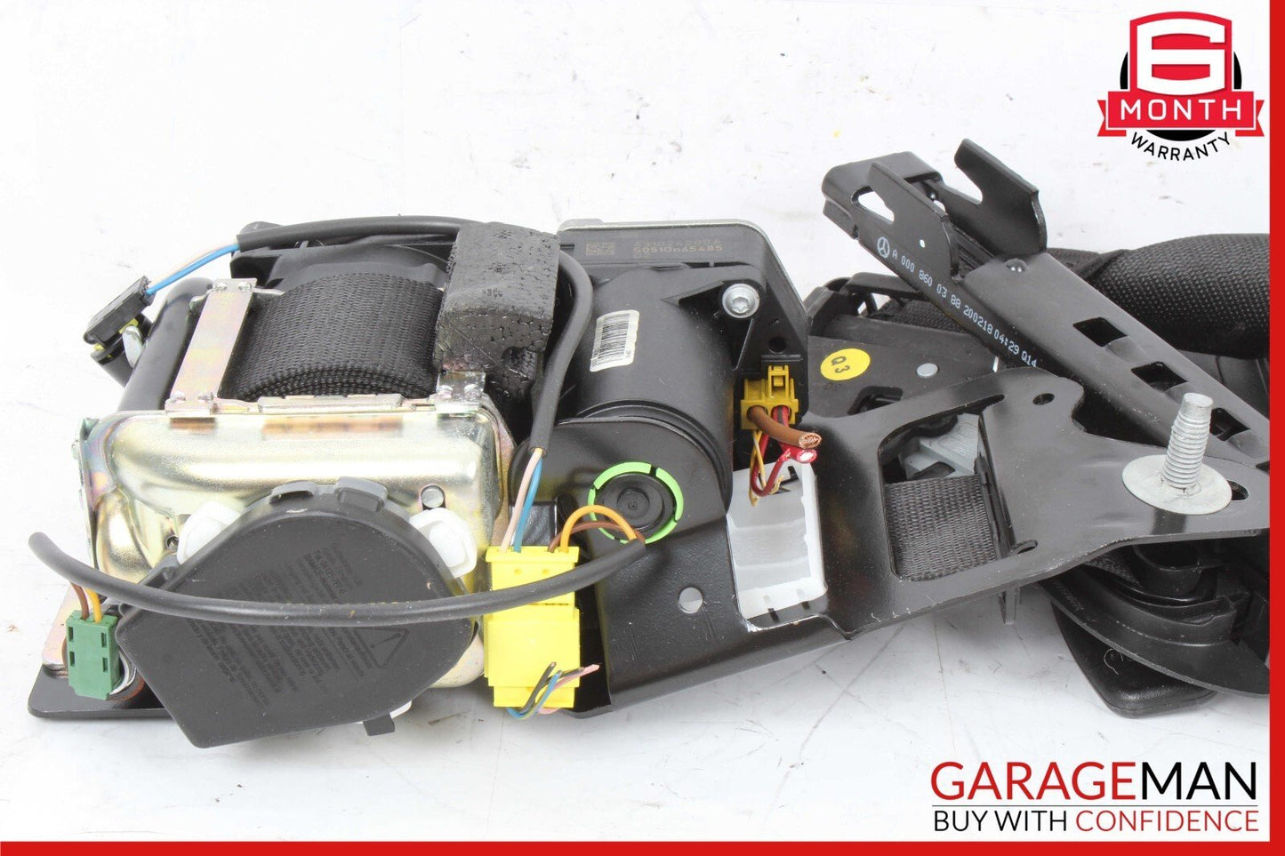 15-18 Mercedes W205 C350e Sedan Front Right Side Seatbelt Seat Belt Retractor