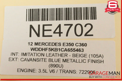 10-15 Mercedes W212 E350 C300 Keyless Go Entry Control Module 1729006206 OEM