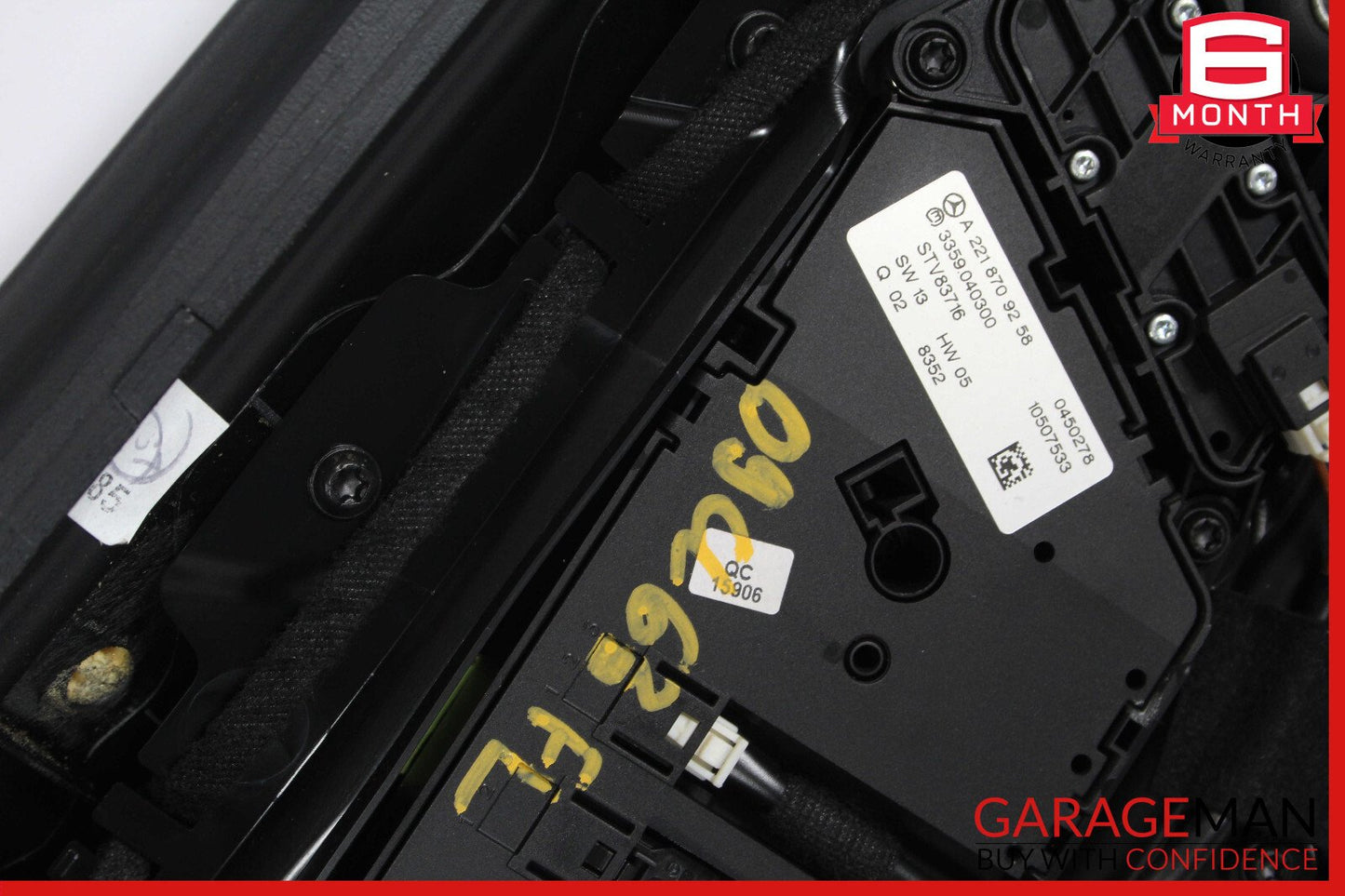 07-14 Mercedes W216 CL63 AMG Front Left Driver Interior Door Panel OEM