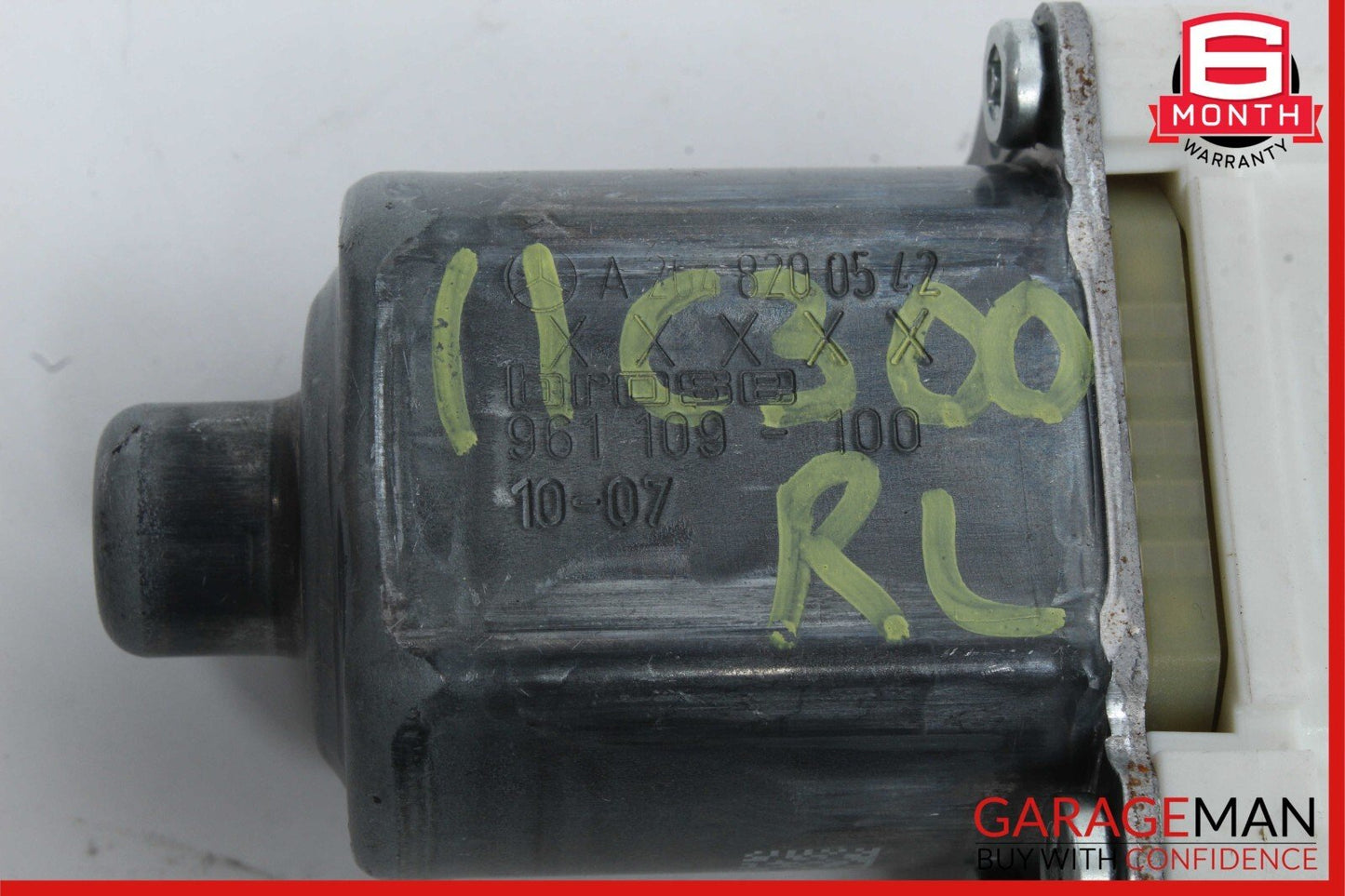08-16 Mercedes C300 E400 GLK350 Rear Left Door Window Regulator Motor Unit OEM