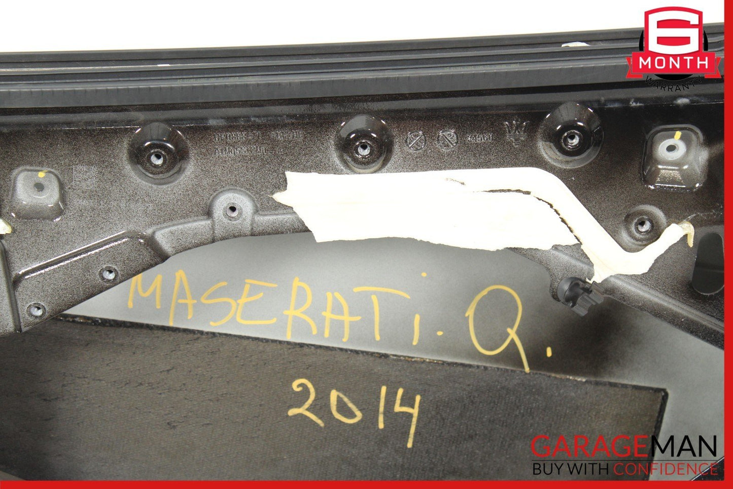 14-22 Maserati Quattroporte SQ4 M156 Rear Right Passenger Side Door Shell OEM